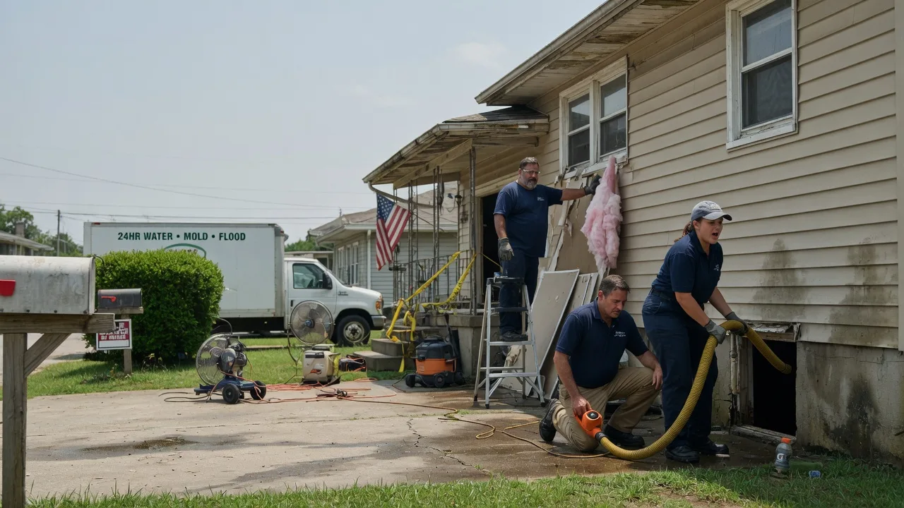 Water Damage Repair in Savoy, IL near me